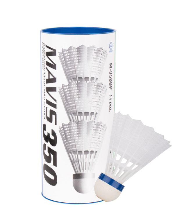 Yonex Badmintonbälle Mavis 350 Nylon weiss Dose 3er